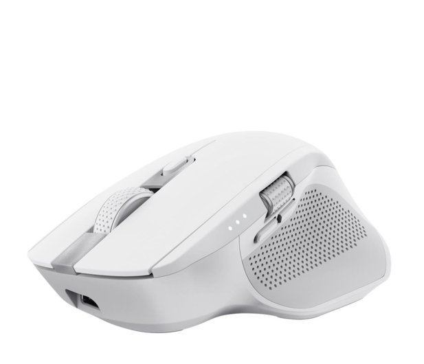 TRUST Bezprzewodowa mysz OZAA+ Multi-Connect Biała 24935 - 1259232 - zdjęcie 2